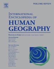Tapa de International encyclopedia of human geography