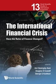 Tapa de The International financial crisis