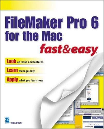 Tapa de Filemaker pro 6 for the mac