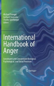 Tapa de International handbook of anger