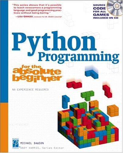 Tapa de Python Programming for the Absolute Beginner