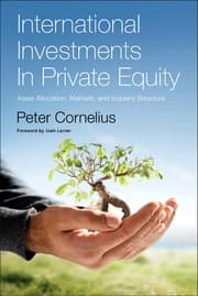 Tapa de International investments in private equity