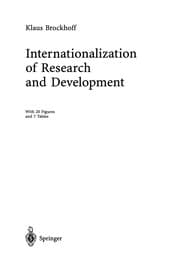 Tapa de Internationalization of Research and Development