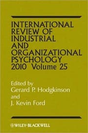 Tapa de International review of industrial and organizational psychology