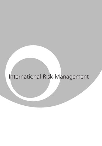 Tapa de International Risk Management