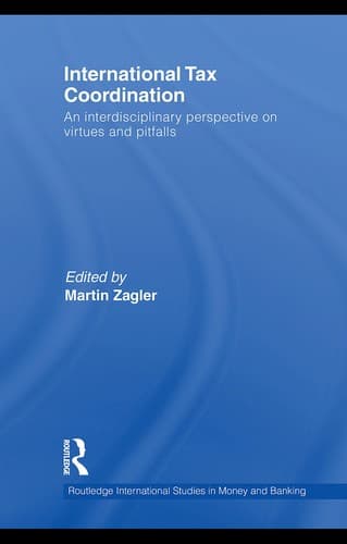 Tapa de International tax coordination