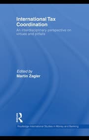 Tapa de International tax coordination