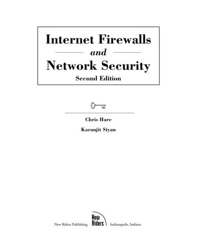 Tapa de Internet firewallsand network security