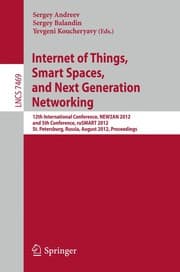 Tapa de Internet of Things, Smart Spaces, and Next Generation Networking