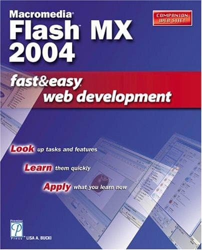Tapa de Macromedia Flash MX 2004 Fast & Easy Web Development