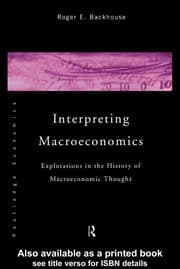 Tapa de Interpreting macroeconomics
