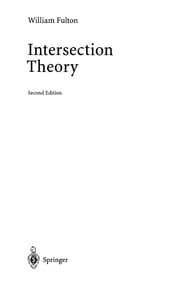 Tapa de Intersection theory