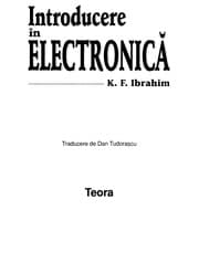 Tapa de Introducere in electronica