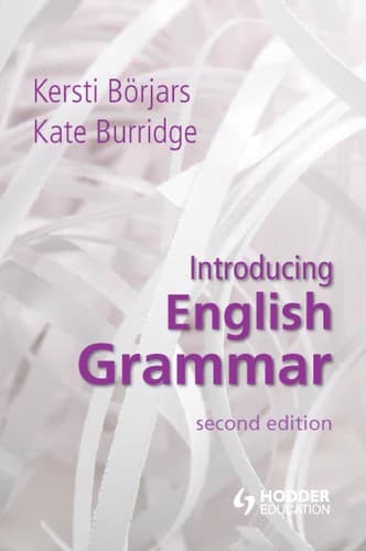 Tapa de Introducing English grammar