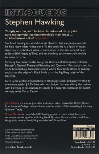 Tapa de Introducing Stephen Hawking