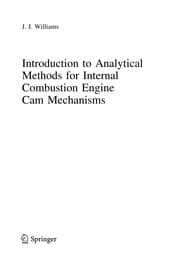 Tapa de Introduction to Analytical Methods for Internal Combustion Engine Cam Mechanisms