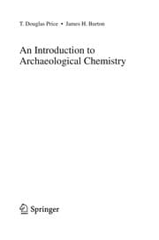 Tapa de An Introduction to archaeological chemistry