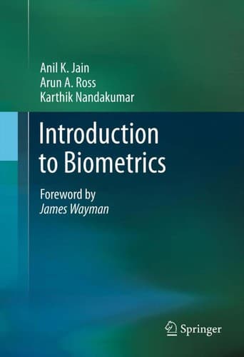Tapa de Introduction to Biometrics