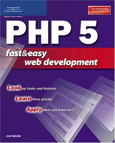 Tapa de PHP 5 Fast & Easy Web Development