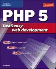 Tapa de PHP 5 Fast & Easy Web Development