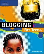 Tapa de Blogging for teens
