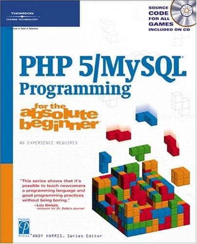 Tapa de PHP 5 / MySQL Programming for the Absolute Beginner (For the Absolute Beginner)