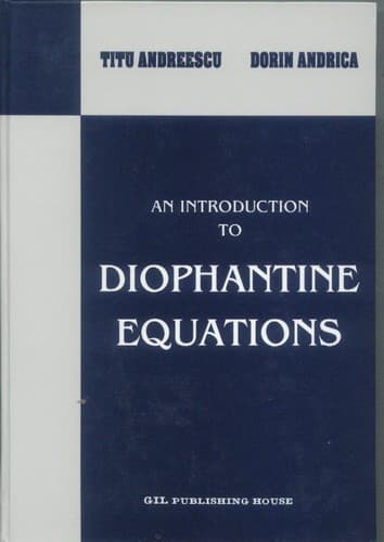 Tapa de An introduction to Diophantine equations