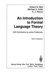 Tapa de An Introduction to Formal Language Theory