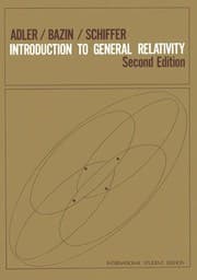 Tapa de Introduction to general relativity
