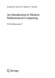 Tapa de An Introduction to Modern Mathematical Computing
