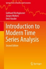 Tapa de Introduction to Modern Time Series Analysis