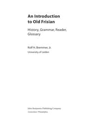 Tapa de An introduction to Old Frisian