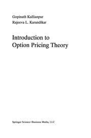Tapa de Introduction to Option Pricing Theory