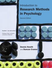 Tapa de Introduction to research methods in psychology [ebook]