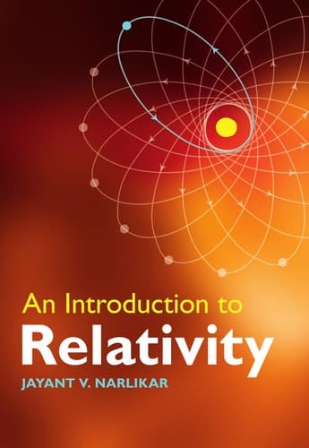 Tapa de An introduction to relativity
