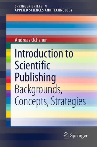 Tapa de Introduction to Scientific Publishing