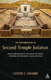 Tapa de An introduction to Second Temple Judaism