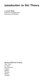 Tapa de Introduction to set theory