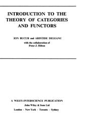 Tapa de Introduction to the theory of categories and functors