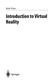 Tapa de Introduction to Virtual Reality