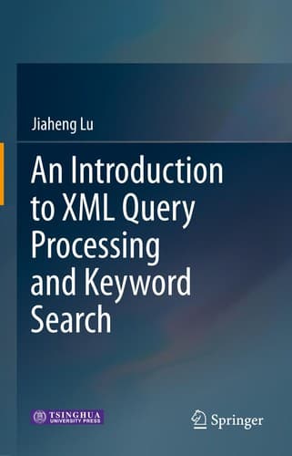 Tapa de An Introduction to XML Query Processing and Keyword Search