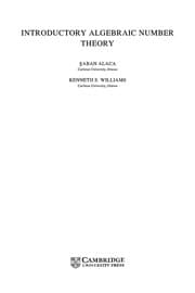 Tapa de Introductory algebraic number theory
