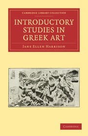 Tapa de Introductory studies in Greek art