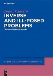 Tapa de Inverse and ill-posed problems