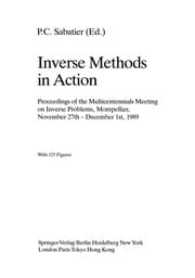 Tapa de Inverse Methods in Action