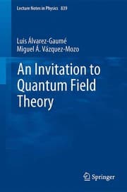 Tapa de An invitation to quantum field theory