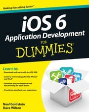 Tapa de IOS 6 Application Development For Dummies