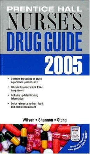 Tapa de Nurse's drug guide 2005