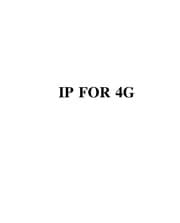 Tapa de IP for 4G