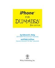 Tapa de iPhone for dummies